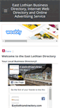 Mobile Screenshot of eastlothiandirectory.com